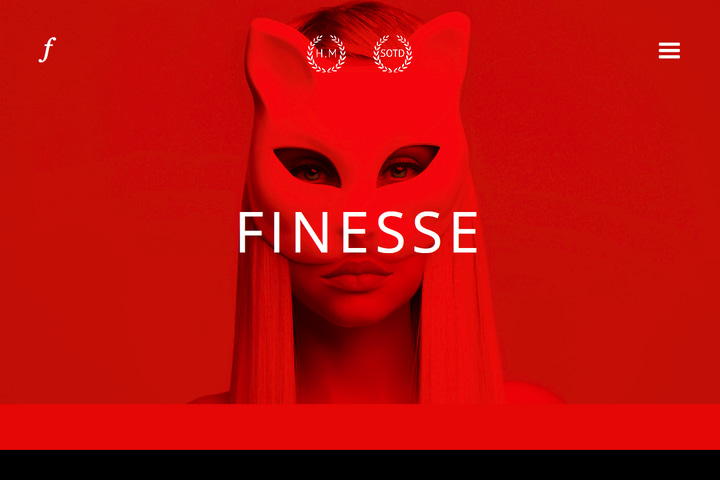 Finesse Design Atelier website preview
